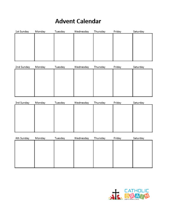 Advent Calendar - Activity